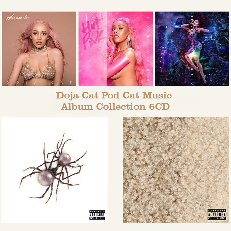 Audio To Music - Doja Cat 6CD Music Album Collection,