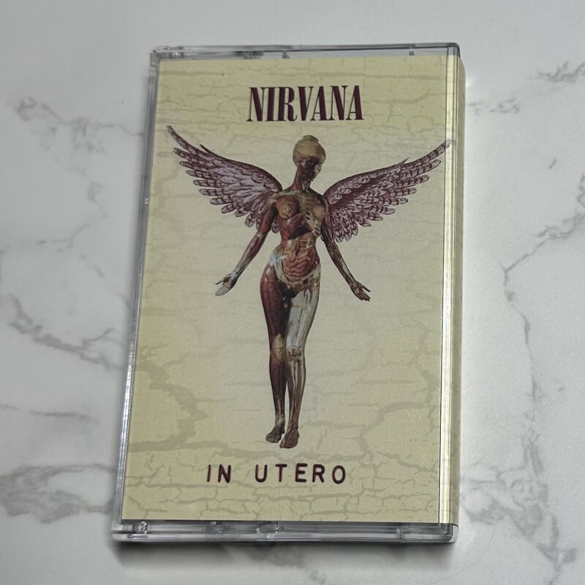 Audio To Music - Nirvana in Utero Cassette Tape Grunge
