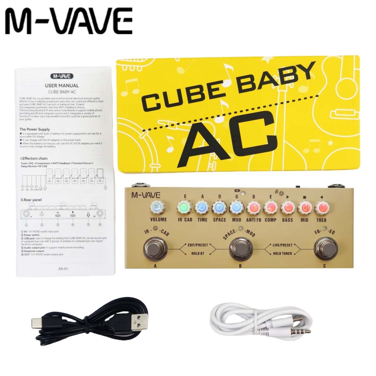 Audio Music Interface - M-VAVE Cube Baby AC Pro Acoustic