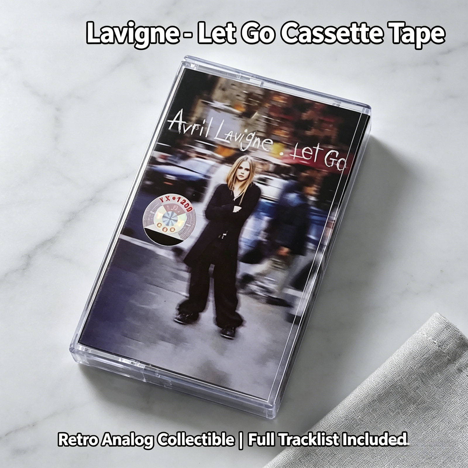 Audio To Music - Let Go Album Cassette Tape, Retro