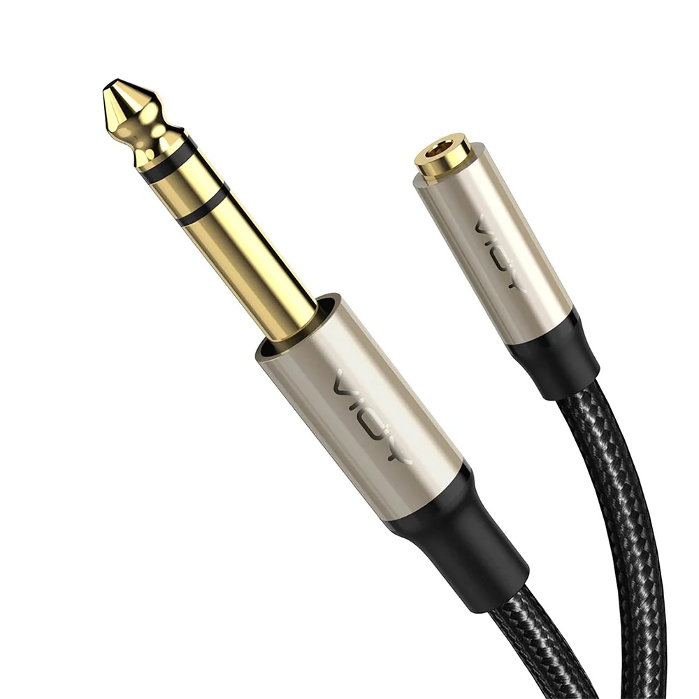 Audio Music Interface - 6.35mm To 3.5mm Headphone Adapter 1/4