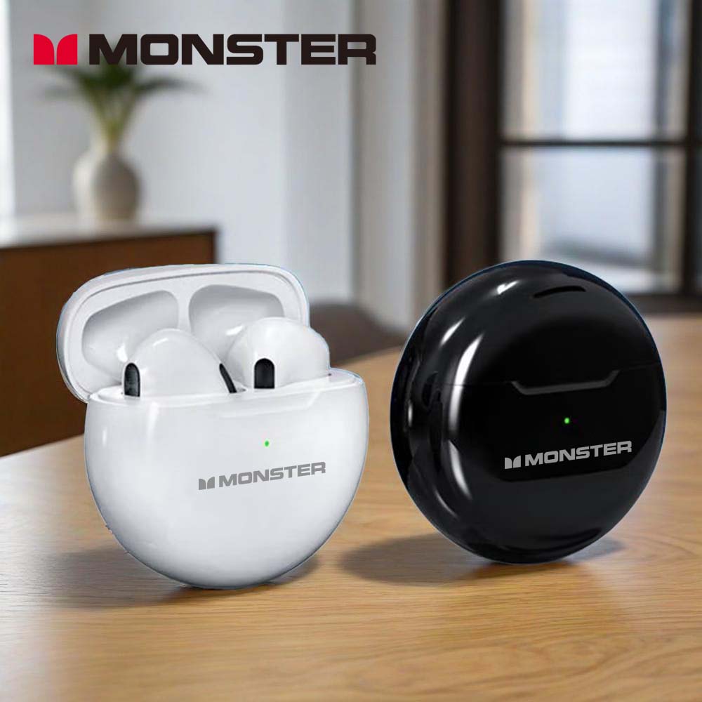 Audio To Music - Monster Original TWS Bluetooth 5.2 Earphones