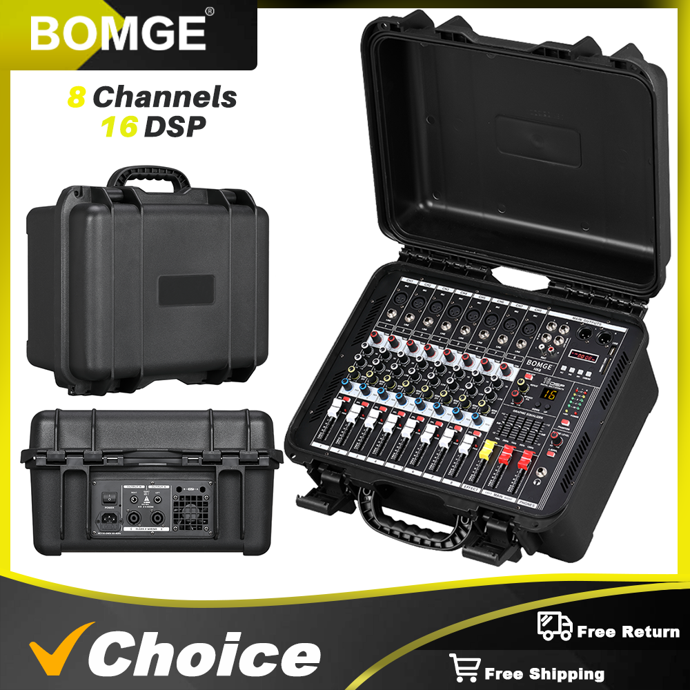 BOMGE HK-8 Professional Mixer  – Audio Mixer 4 Channel Bewertung und Preis
