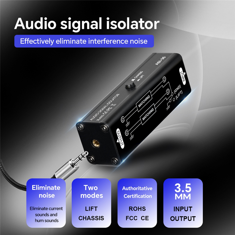 Leading-AUX Audio Passive Isol – Audio Music Isolator Bewertung und Preis