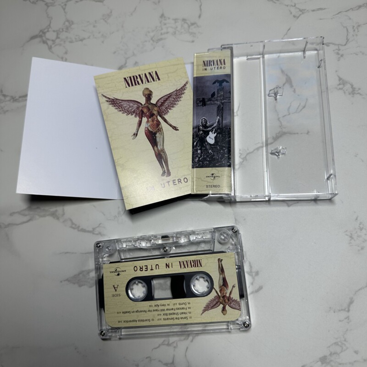 Nirvana in Utero Cassette Tape – Audio To Music Bewertung und Preis