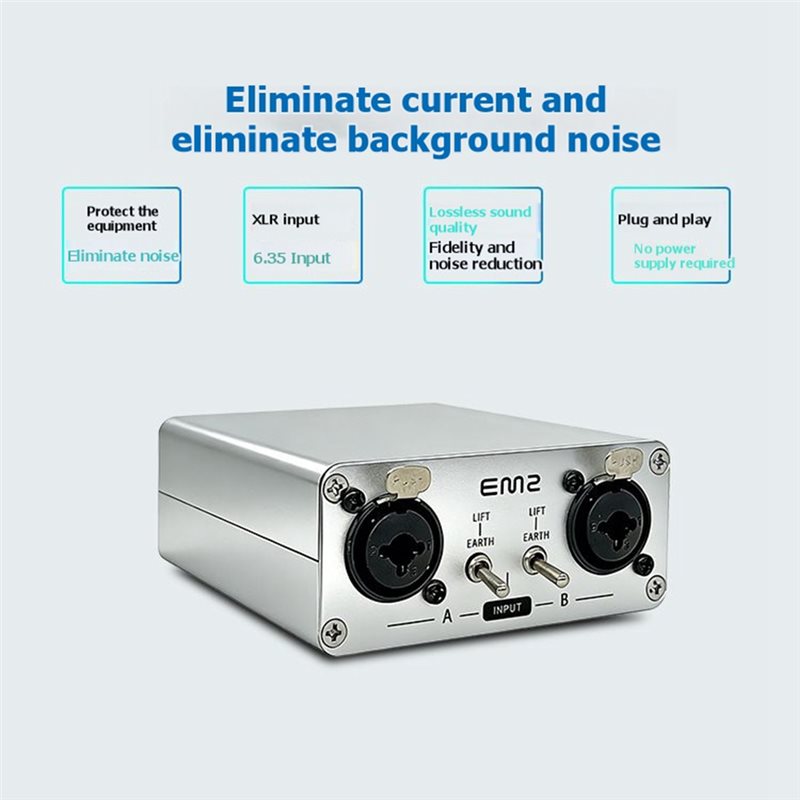 CABE-DI Box Balanced Impedance – Audio Music Isolator Bewertung und Preis