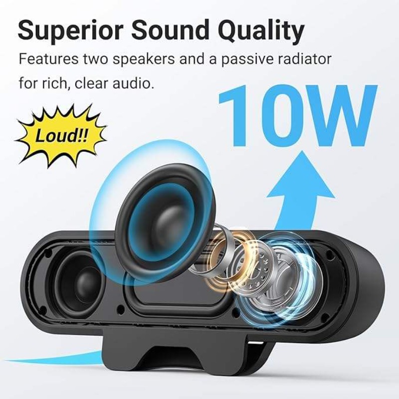Portable Clip-on USB Soundbar  – Audio Music Free Online Bewertung und Preis