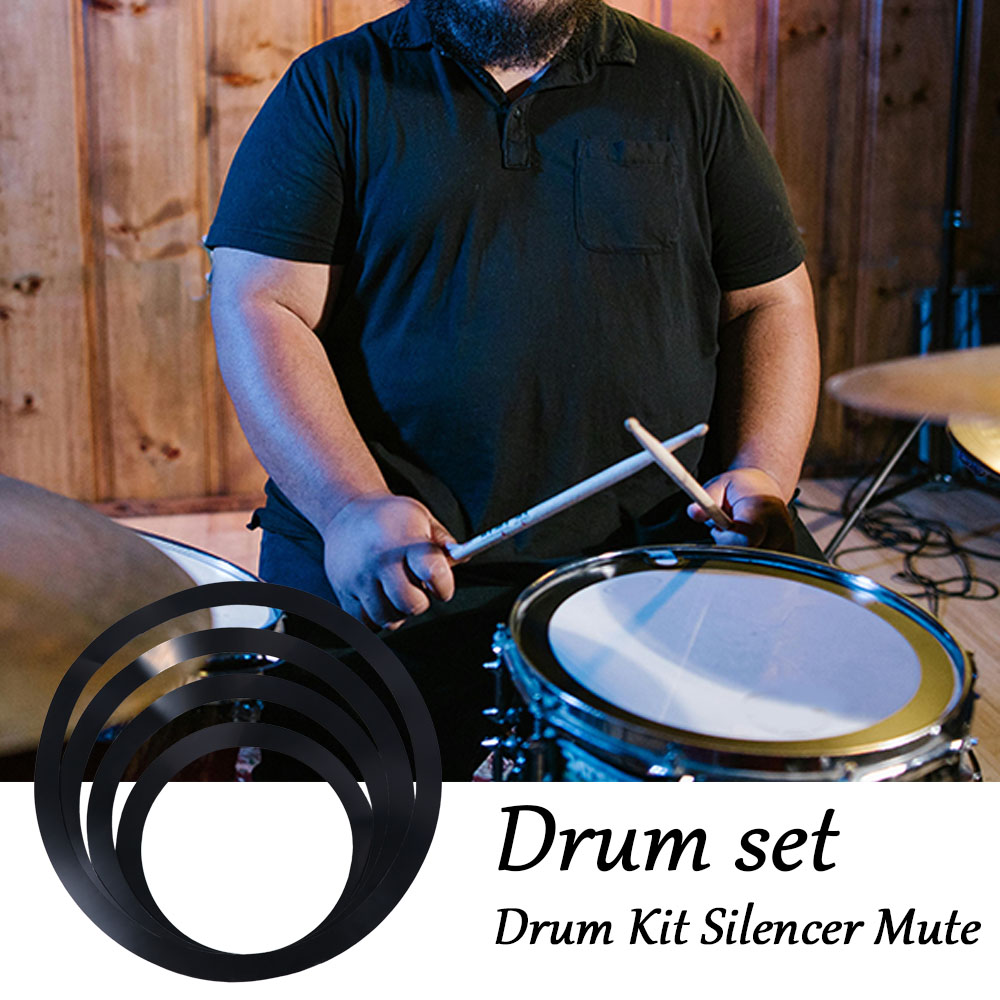 Round Shape Drum Mute Rings Da – Drum Practice Pad Bewertung und Preis