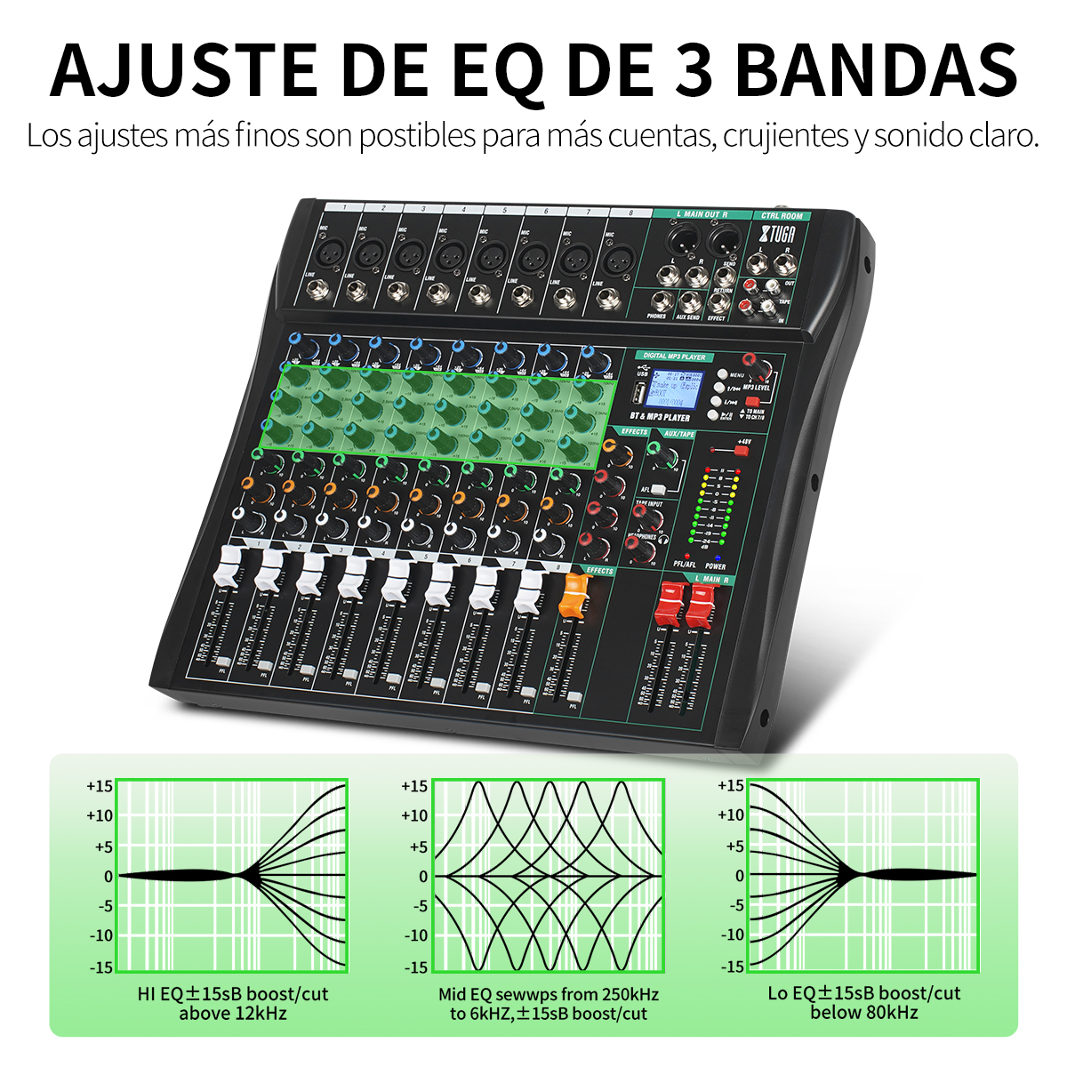 Audio Mixer CT 8 Channel Sound – Audio Mixer 4 Channel Bewertung und Preis