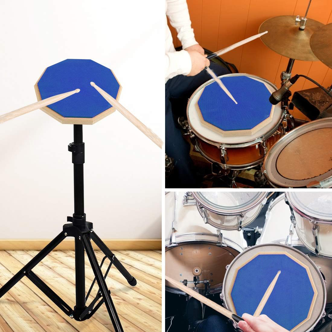 SLADE 8 Inches Drum Practice M – Drum Practice Pad Bewertung und Preis