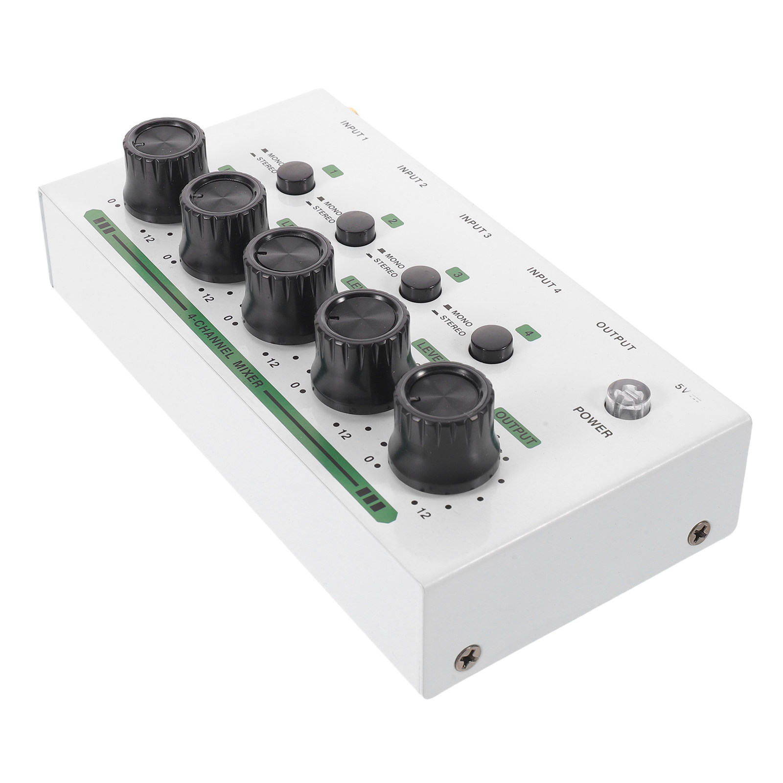 4-Channel Compact Audio Mixer  – Audio Mixer 4 Channel Bewertung und Preis