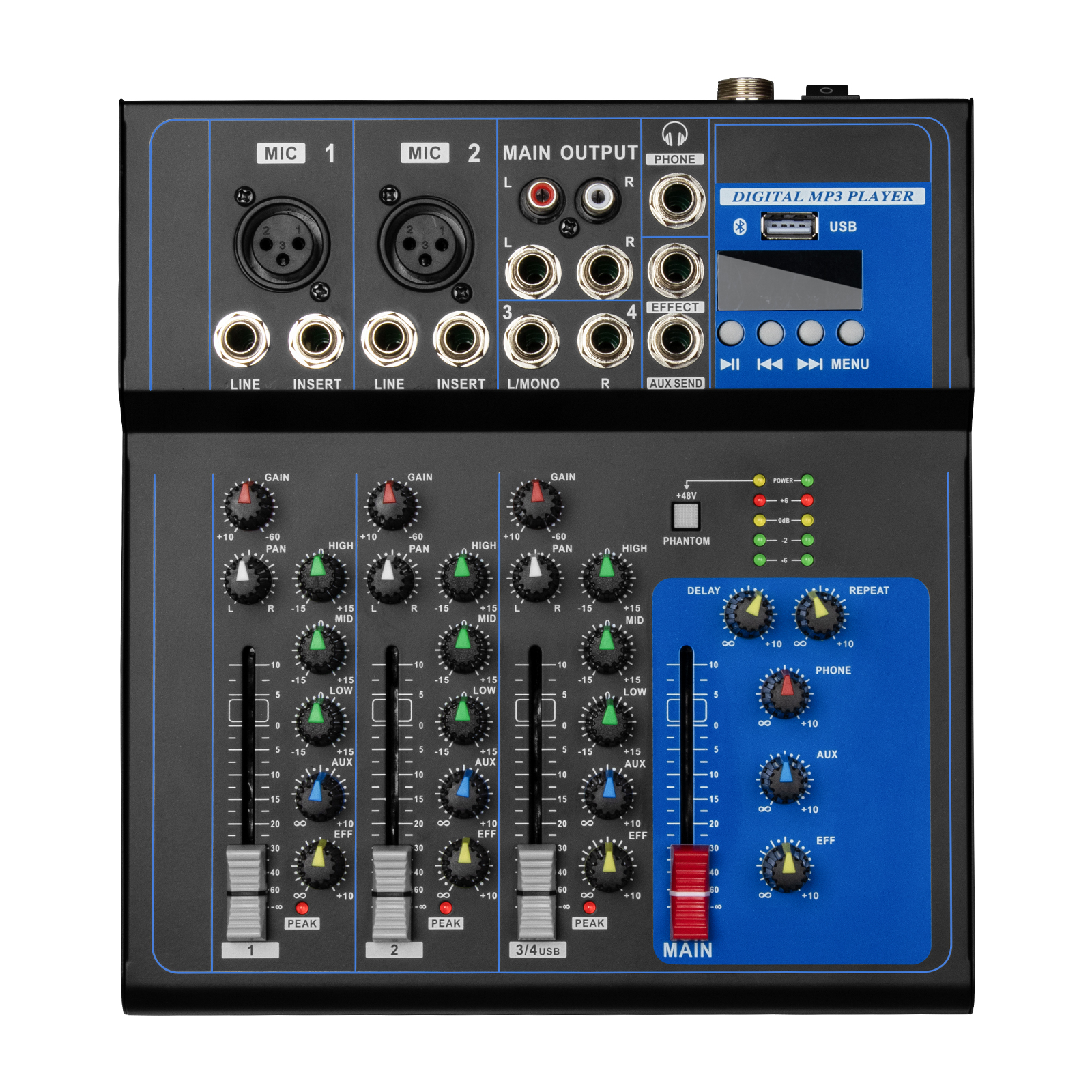 Depusheng FD4 Professional Aud – Audio Mixer 4 Channel Bewertung und Preis
