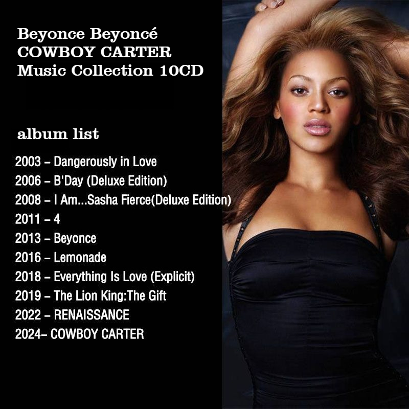 Beyonce 10CD Music Album Colle – Audio To Music Bewertung und Preis