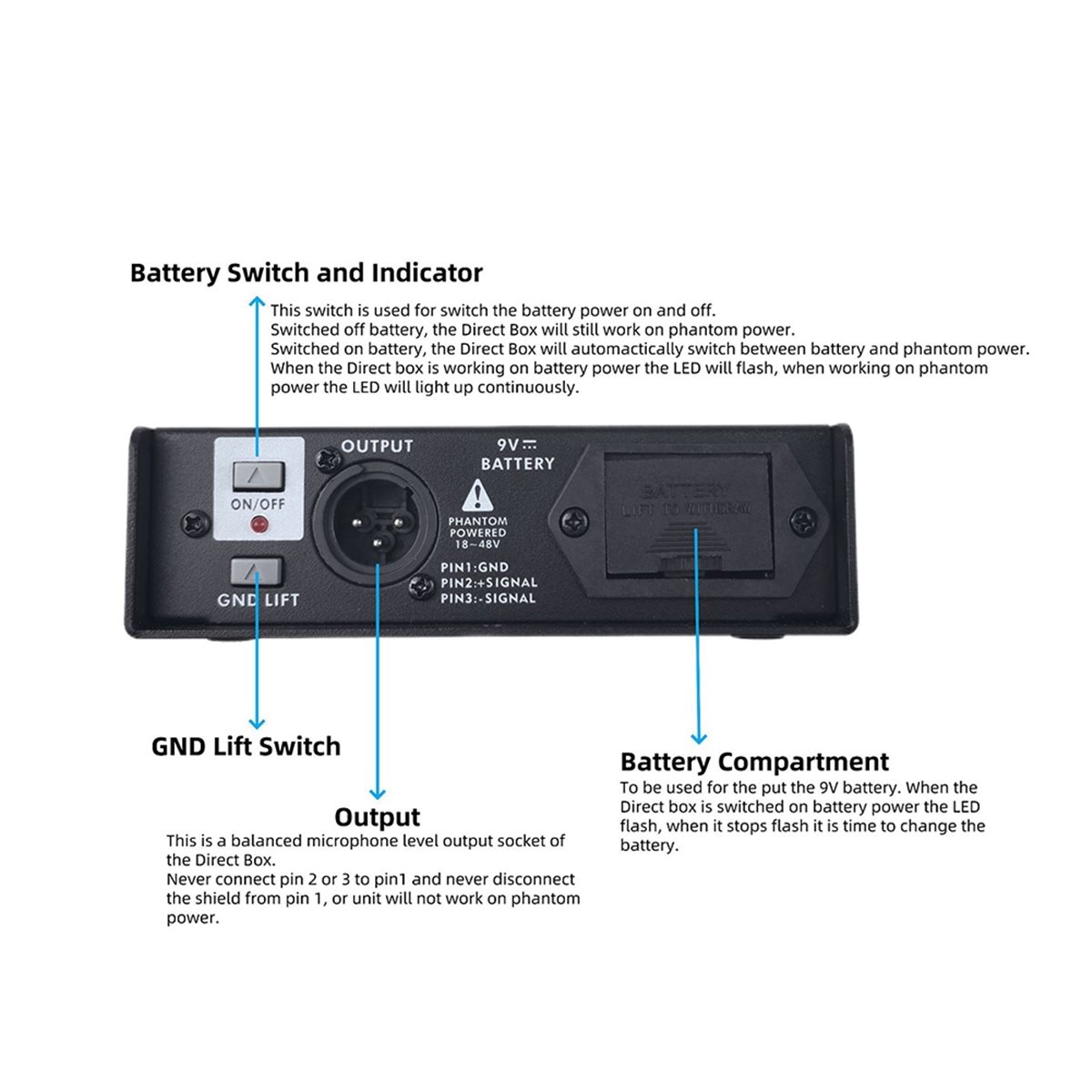 2026 New Da-10 Active DIBOX Im – Audio Music Isolator Bewertung und Preis