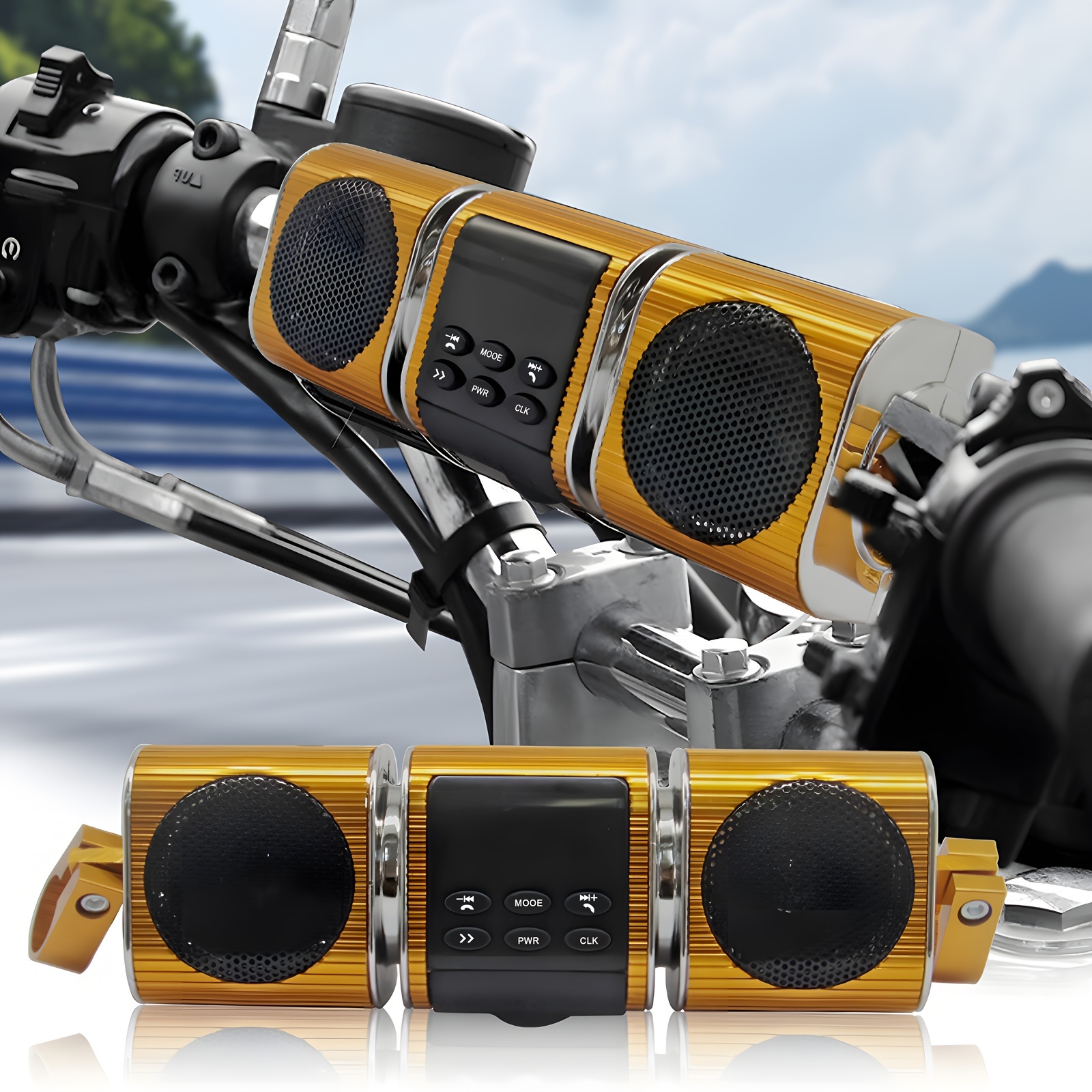 Motorcycle Speakers with Built – Audio Music App Bewertung und Preis