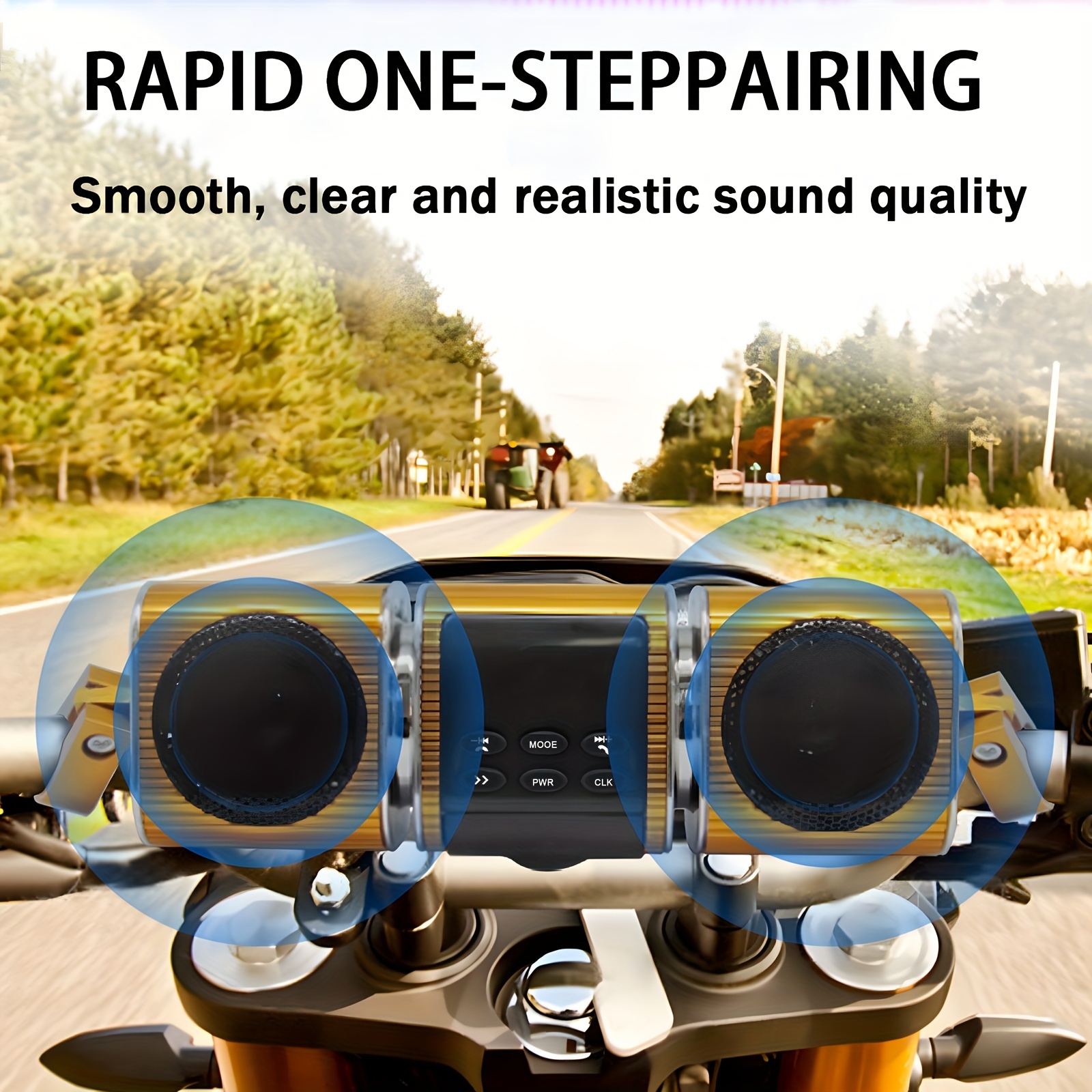 Motorcycle Speakers with Built – Audio Music App Bewertung und Preis