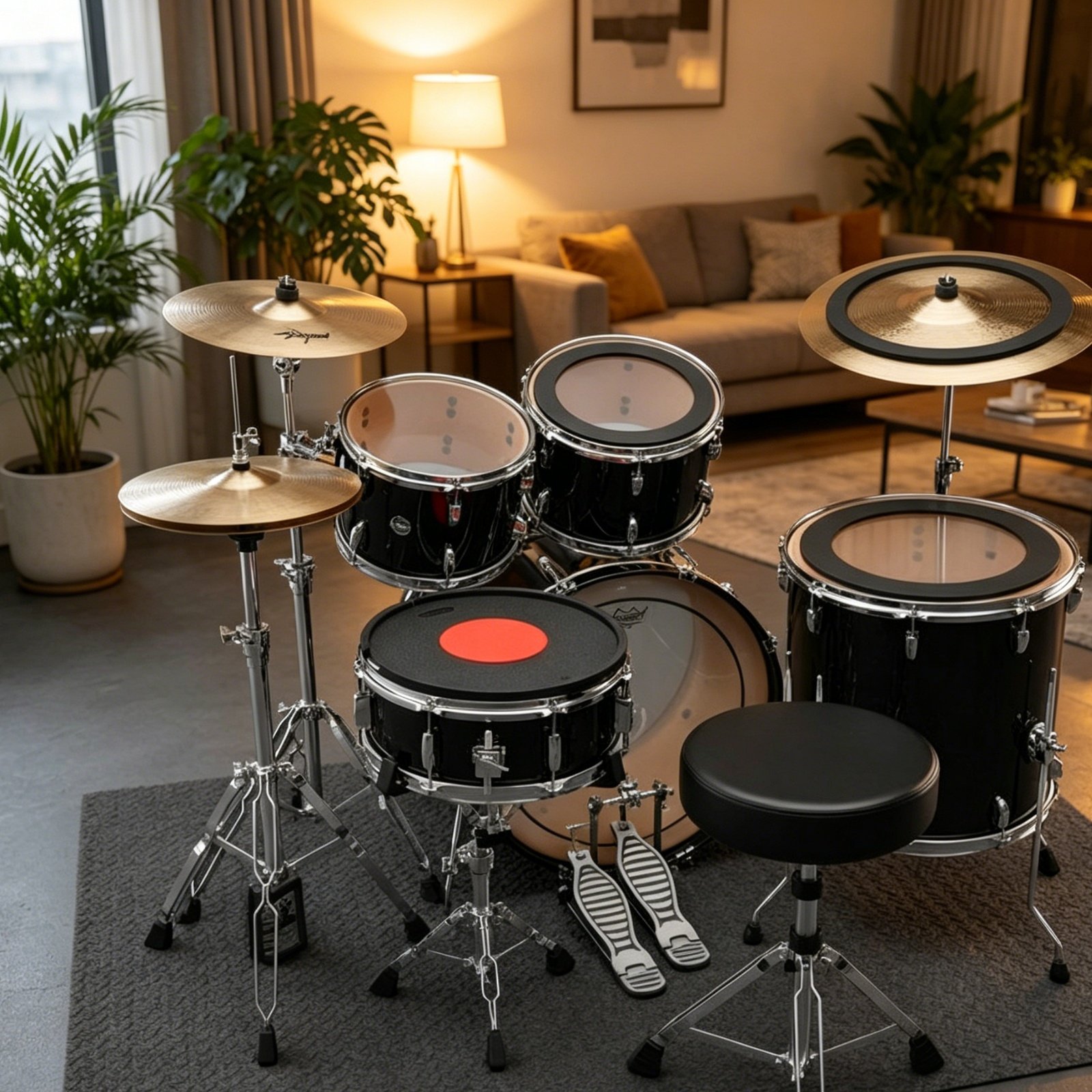 Rubber Drum and Cymbal Mutes N – Drum Practice Pad Bewertung und Preis