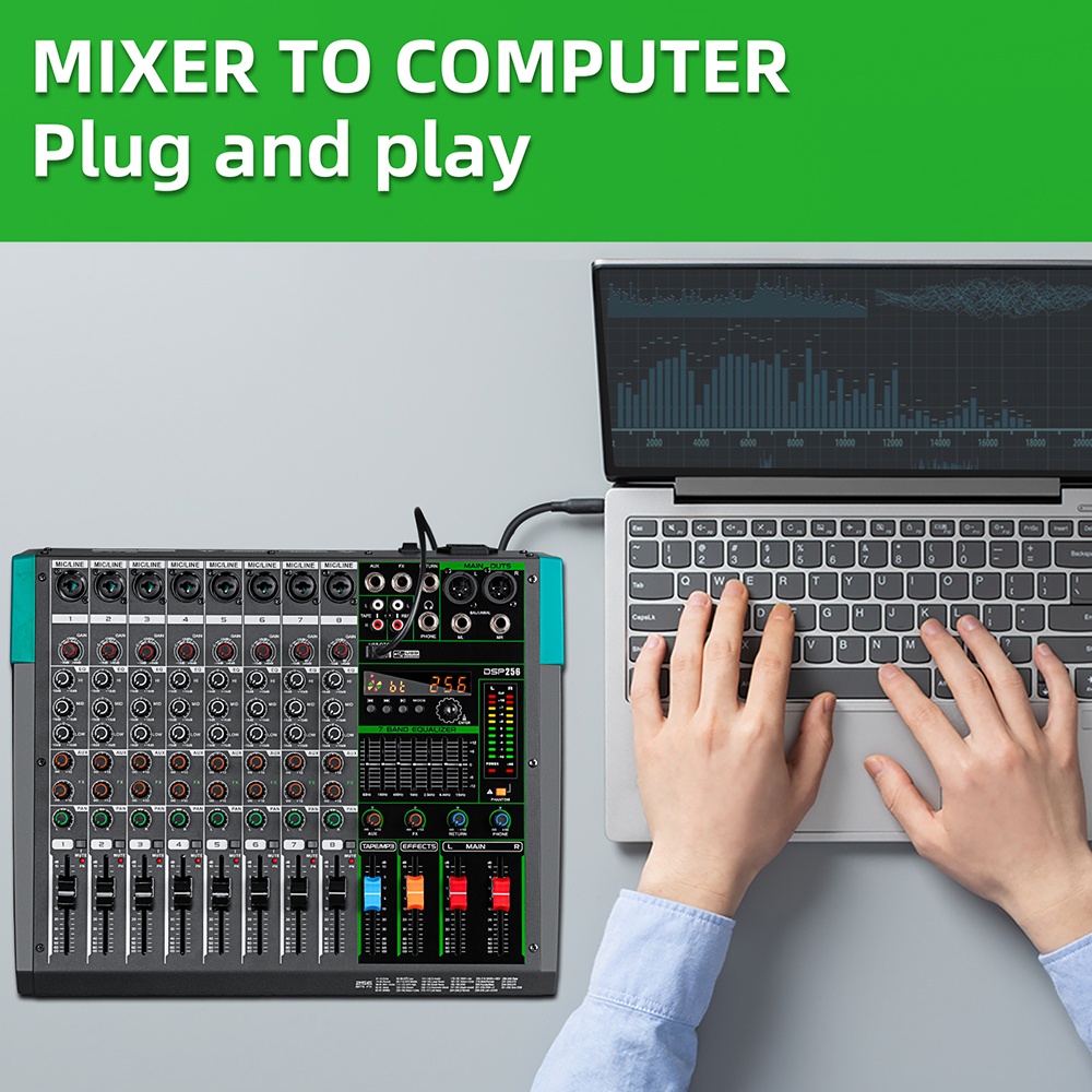 Professional Audio Mixer Depus – Audio Mixer 4 Channel Bewertung und Preis