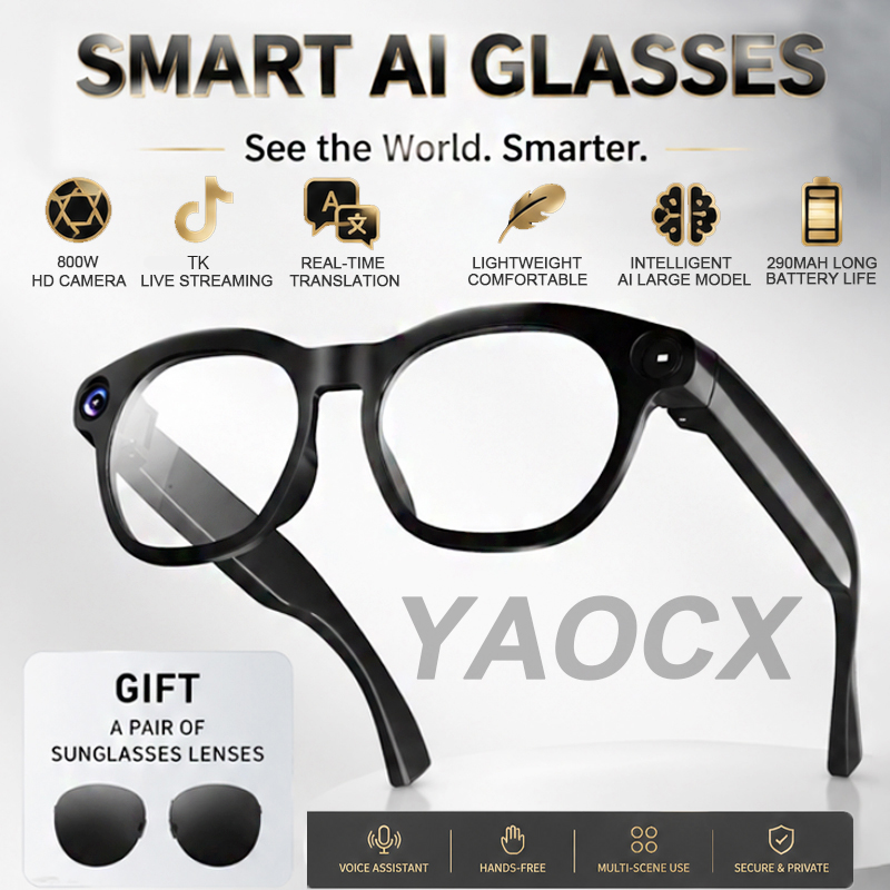 2026 Smart Glasses 800W Camera – Audio Music Free Online Bewertung und Preis