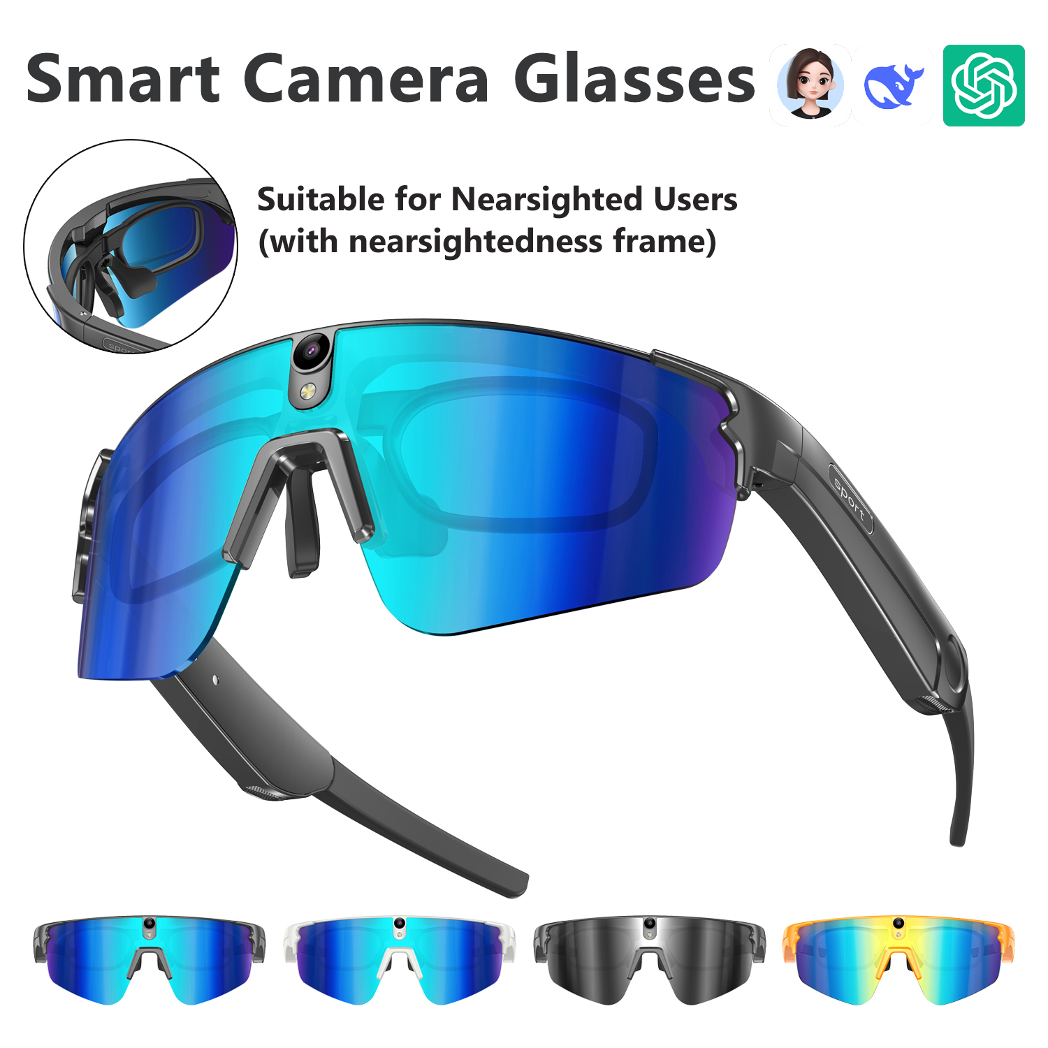L805 AI Smart Glasses With 800 – Audio Music To Video Ai Free Bewertung und Preis