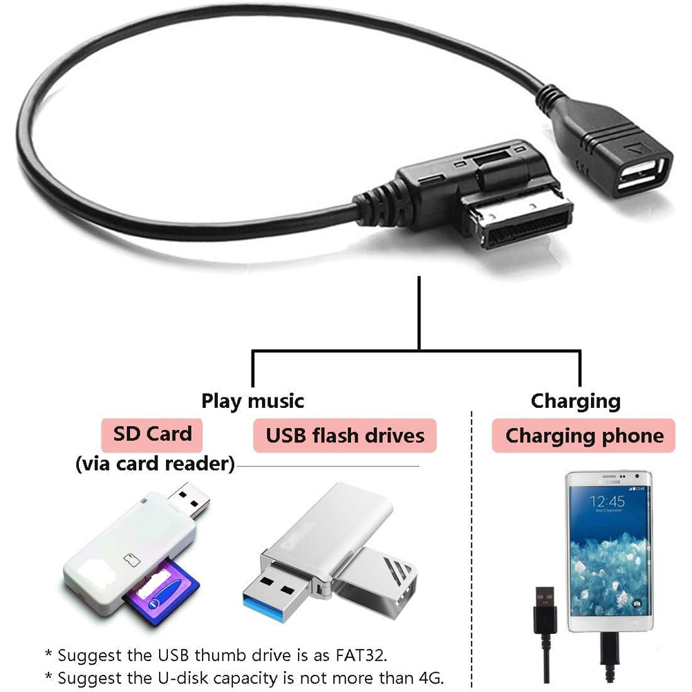 AMI MMI USB AUX Cable Music MD – Audio Music Interface Bewertung und Preis