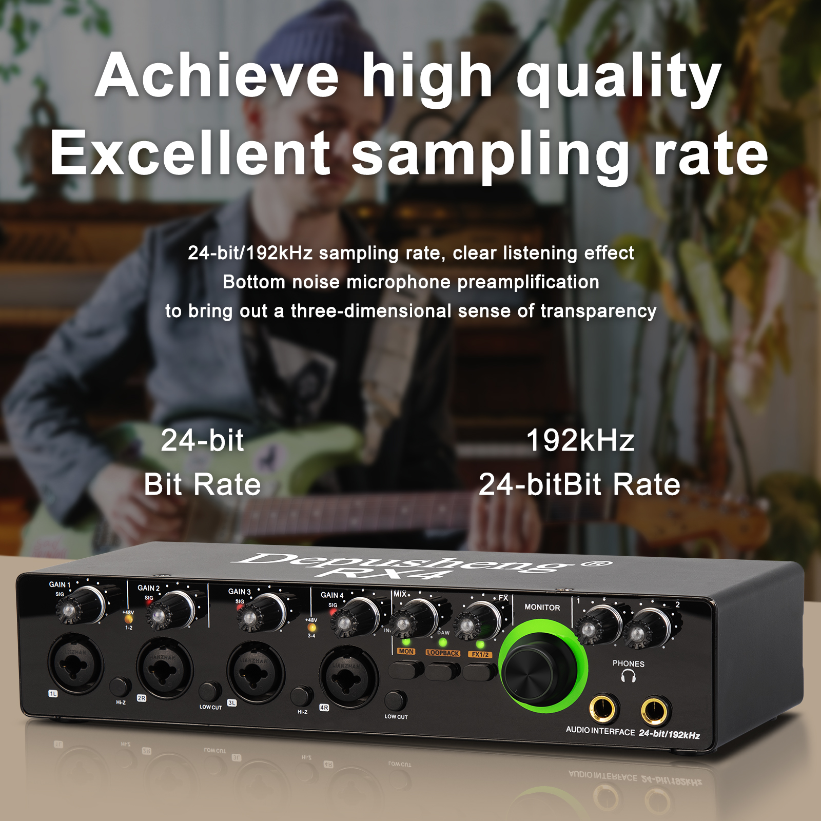 Newest 4 Channel Audio Sound C – Audio Music Interface Bewertung und Preis