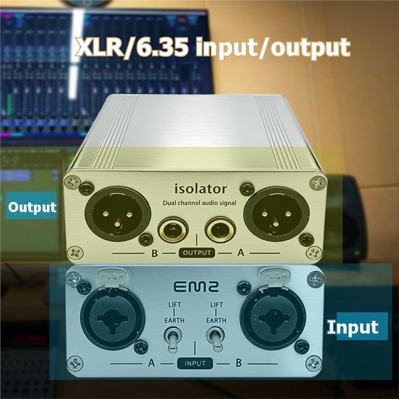 CJSD-XLR Audio Isolator Audio  – Audio Music Isolator Bewertung und Preis