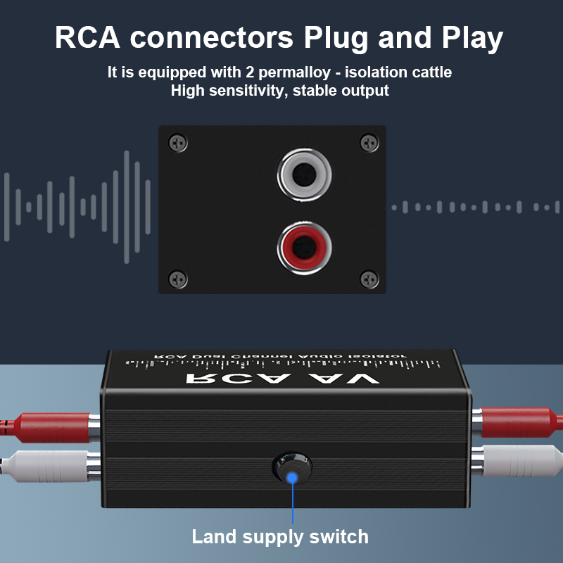 High Performance 2 Channel RCA – Audio Music Isolator Bewertung und Preis