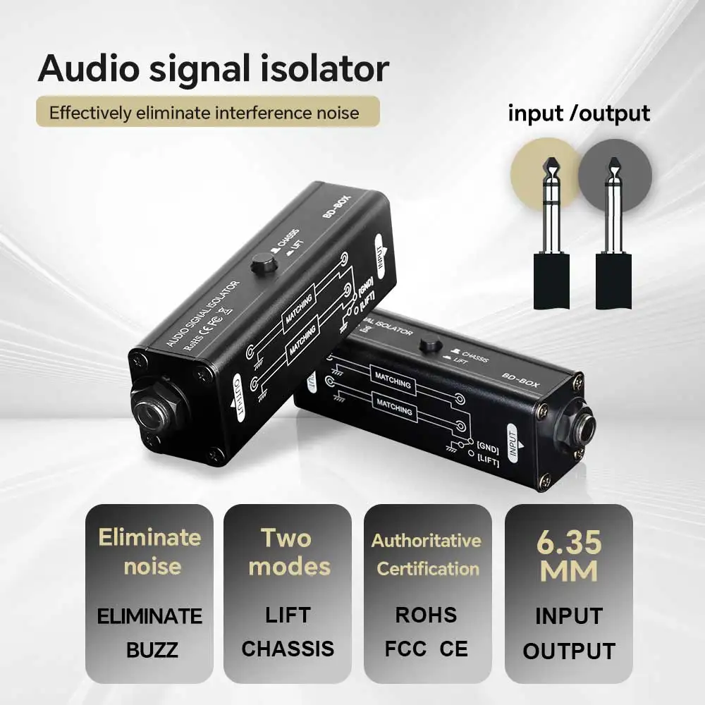 Portable 6.35MM AUX Ground Loo – Audio Music Isolator Bewertung und Preis