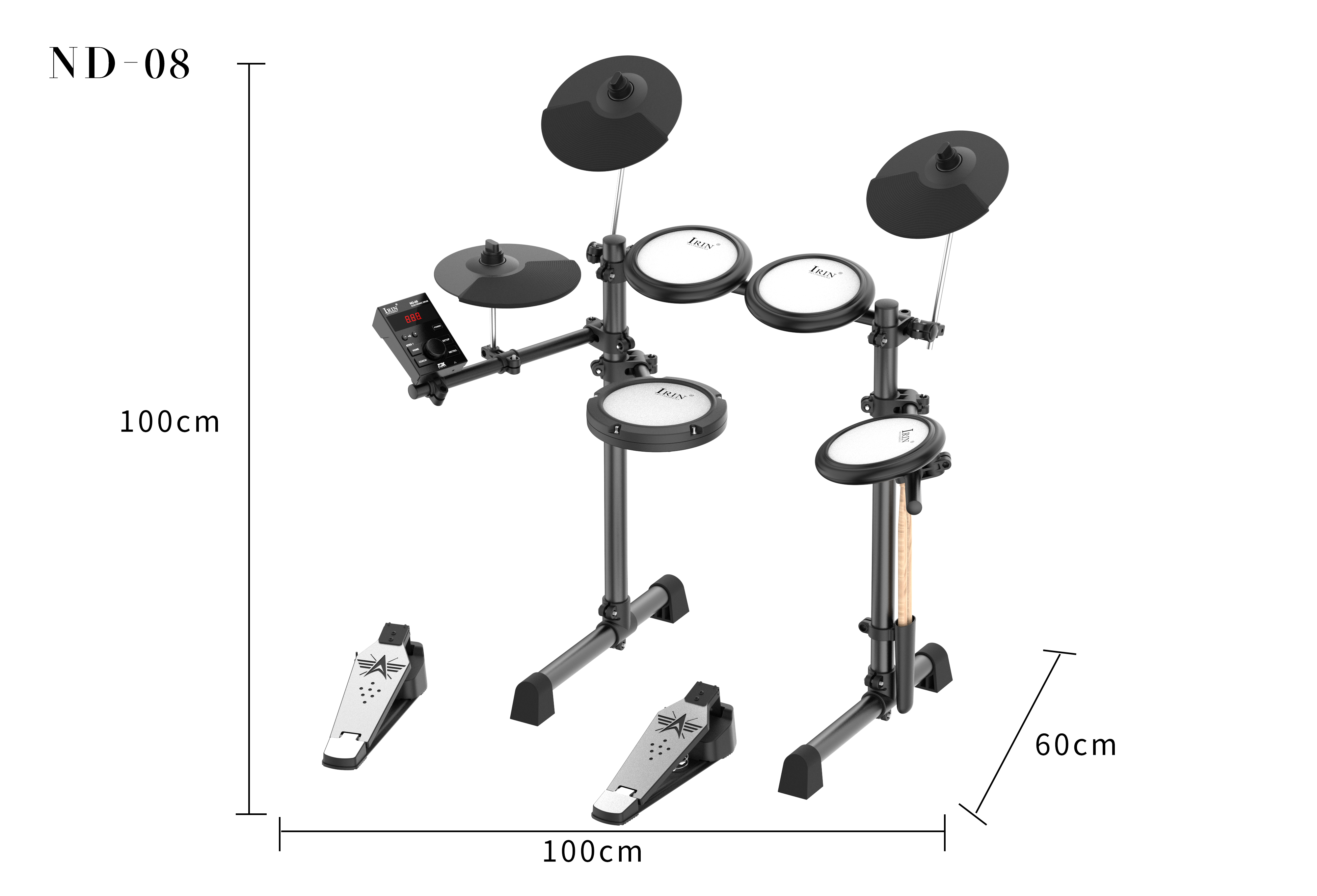 IRIN ND-08 Electronic Drum Kit – Drum Practice Pad Bewertung und Preis