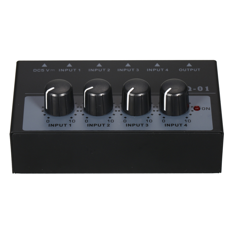Mini 4 Channel Audio Mixer Low – Audio Mixer 4 Channel Bewertung und Preis