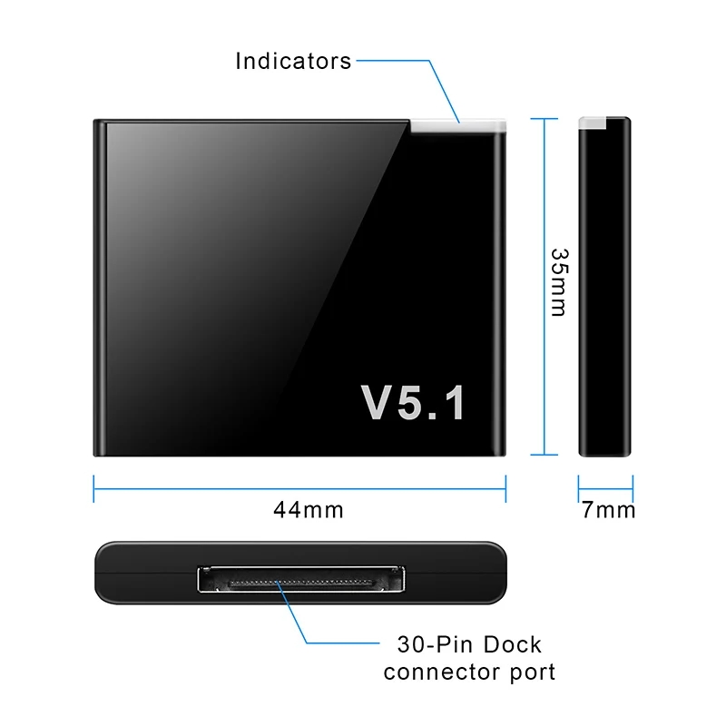 I-WAVE 30 Pin Bluetooth 5.1 Au – Audio Music Wave Bewertung und Preis