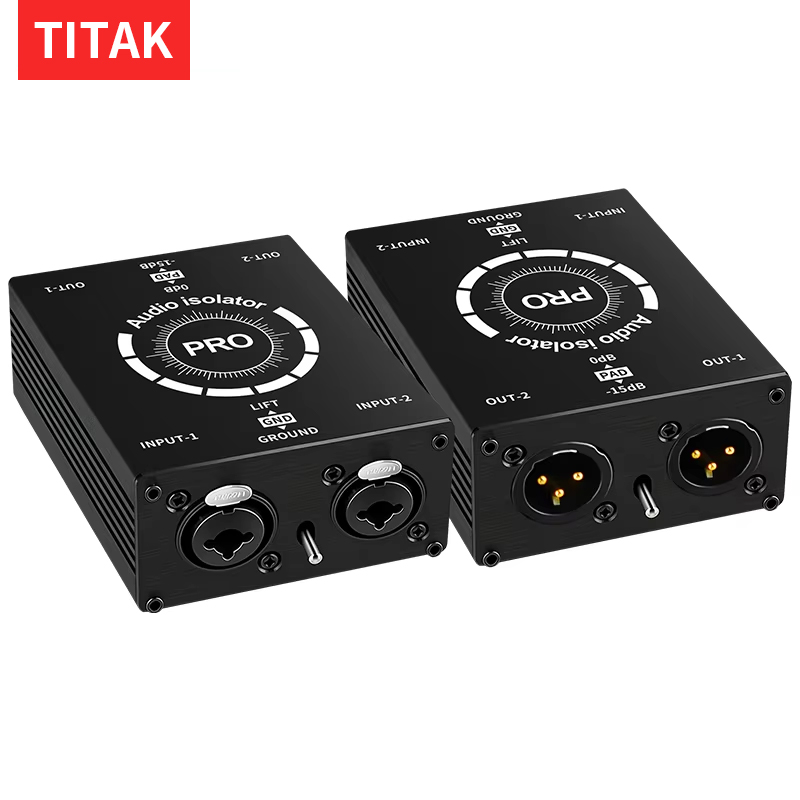 Professional 6.5mm XLR 2CH Aud – Audio Music Isolator Bewertung und Preis