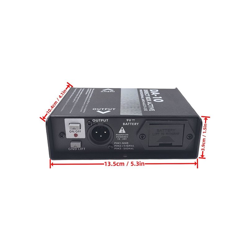 Da-10 Active DIBOX Impedance T – Audio Music Isolator Bewertung und Preis