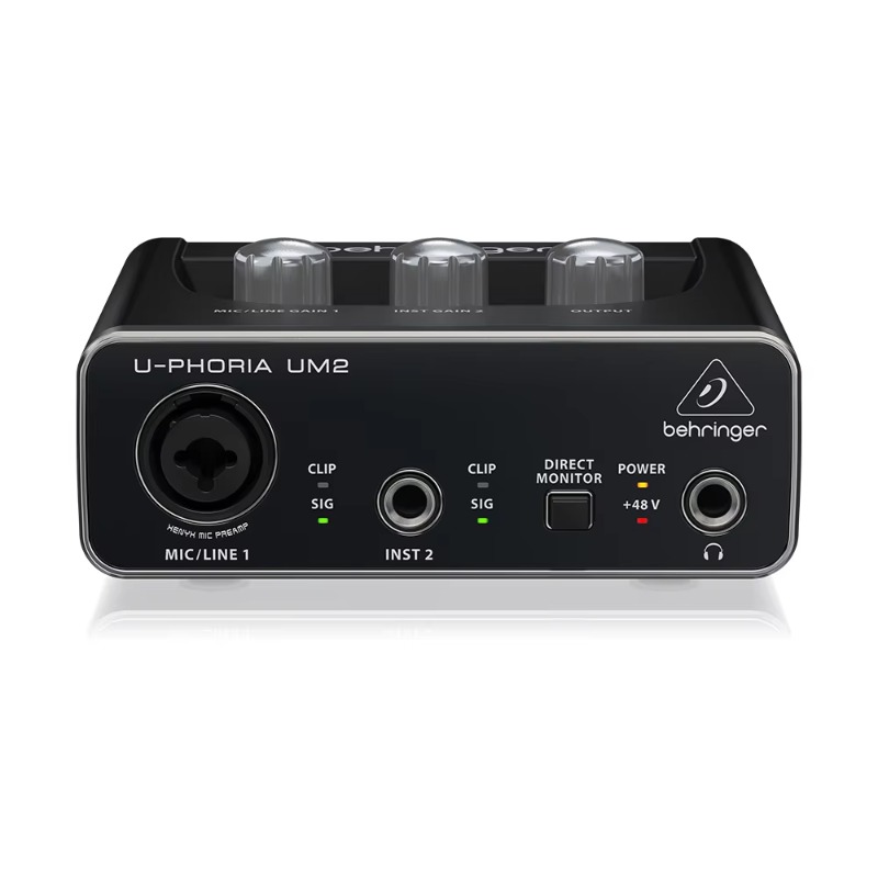 Behringer U-Phoria UM2 Sound C – Audio Music Interface Bewertung und Preis