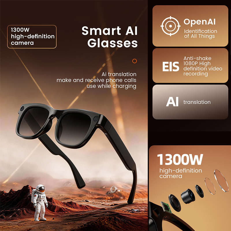 1300W HD Camera Smart AI Glass – Audio Music To Video Ai Free Bewertung und Preis