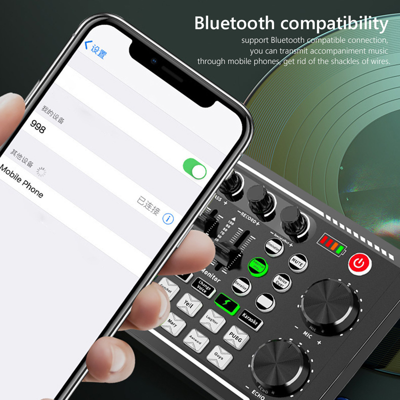 F998 Live Sound Card Audio DJ  – Audio Music Tiktok Bewertung und Preis