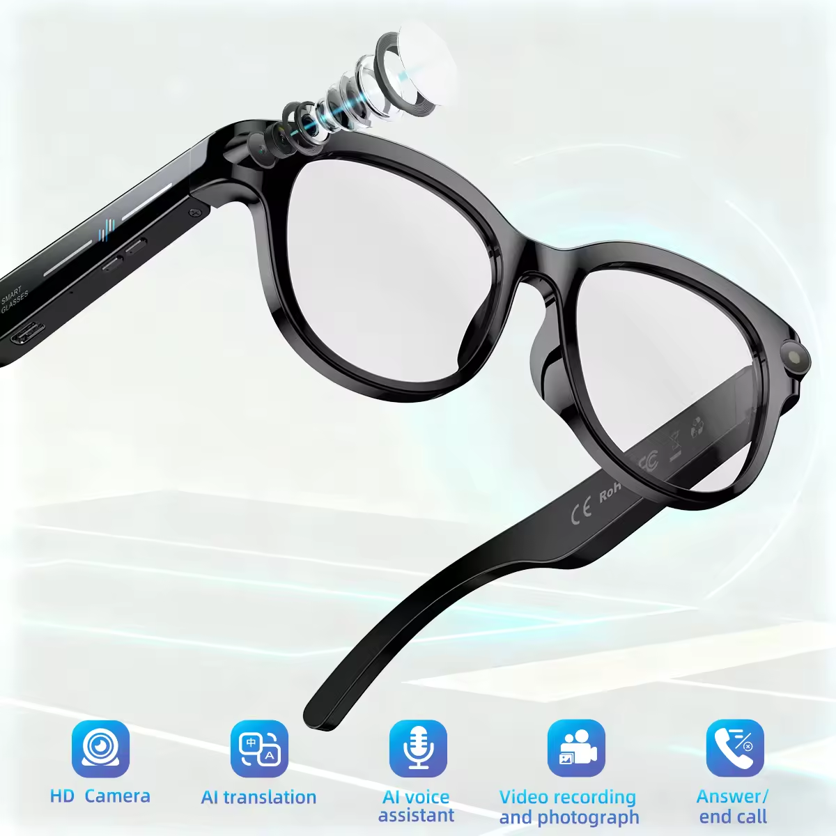 2026 New AI Smart Glasses with – Audio Music To Video Ai Free Bewertung und Preis