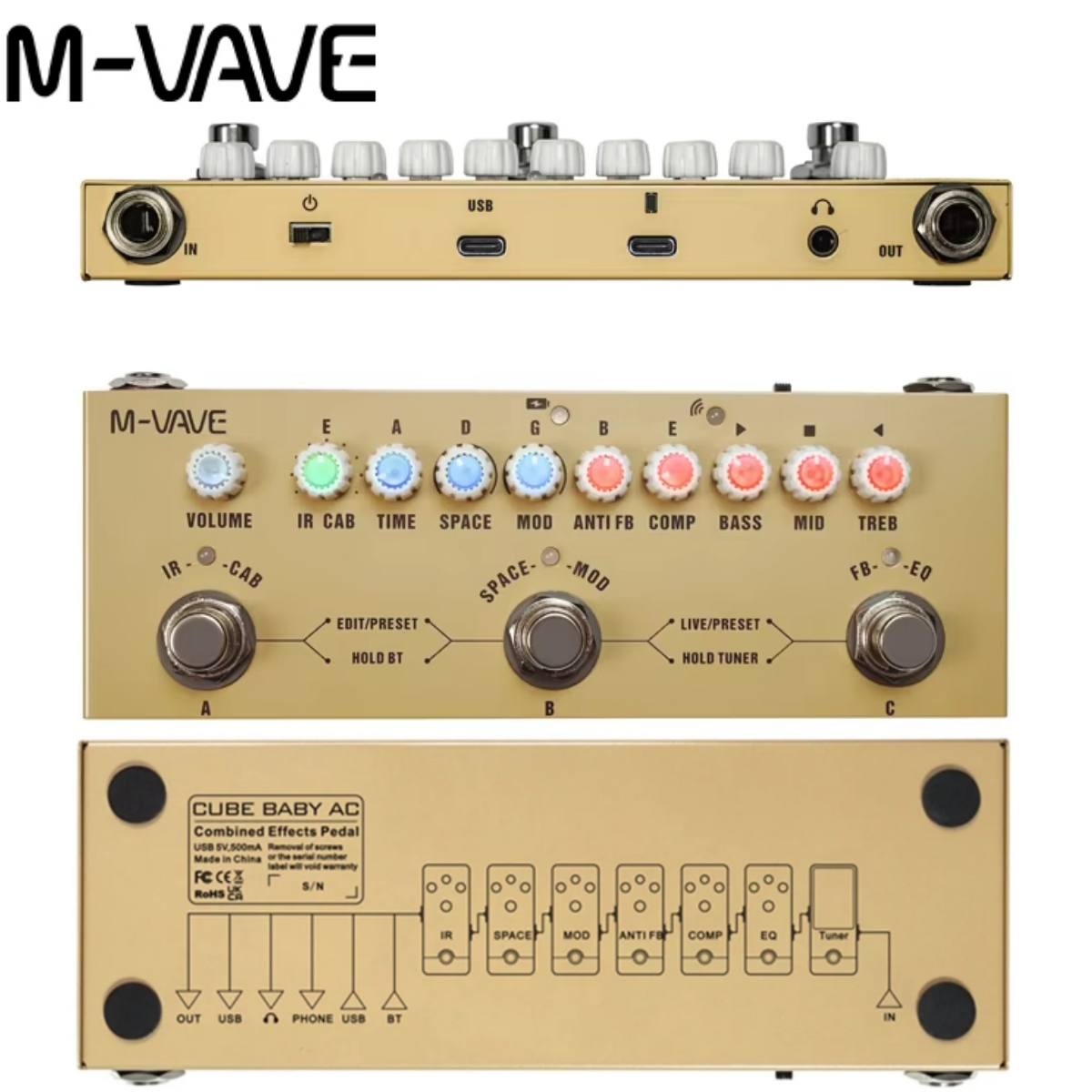 M-VAVE Cube Baby AC Pro Acoust – Audio Music Interface Bewertung und Preis