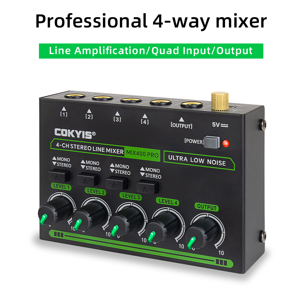Mix400 Pro 4 Channel Professio – Audio Mixer 4 Channel Bewertung und Preis