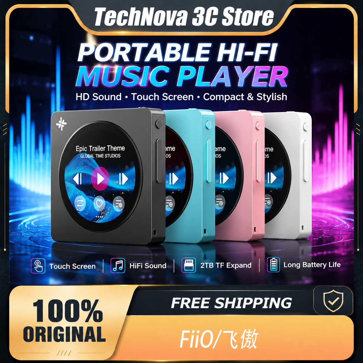 FiiO DISC Portable HiFi Music  – Audio To Music Bewertung und Preis
