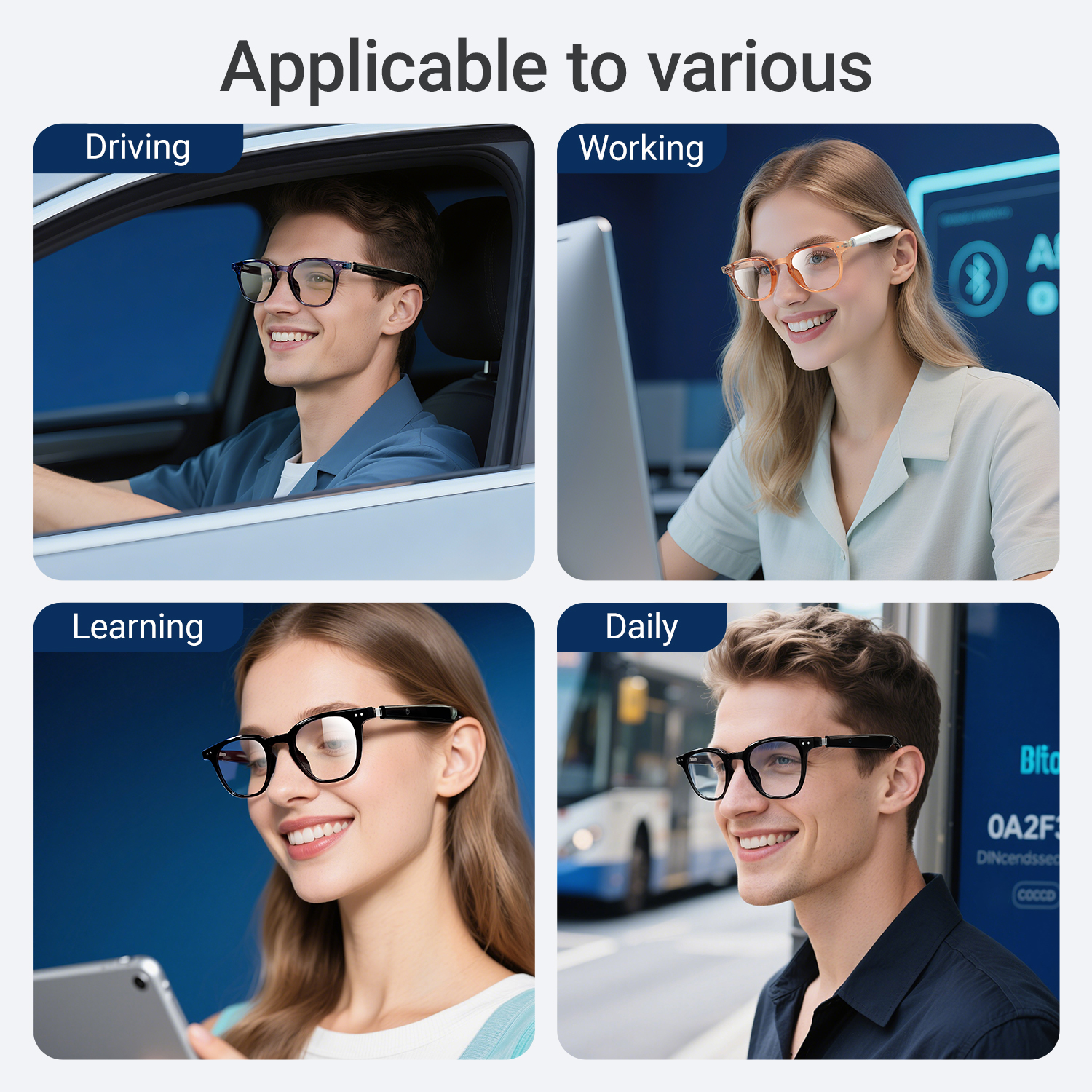 Photochromic Smart Glasses Ant – Audio Music To Video Ai Free Bewertung und Preis