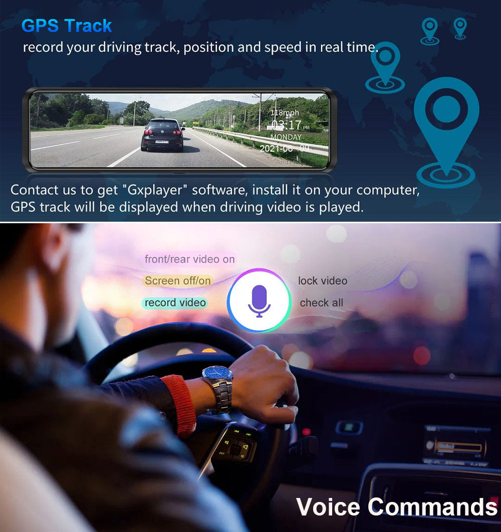 HGDO 4K&2K Dash Cam for Car 4K – Audio Music App Bewertung und Preis
