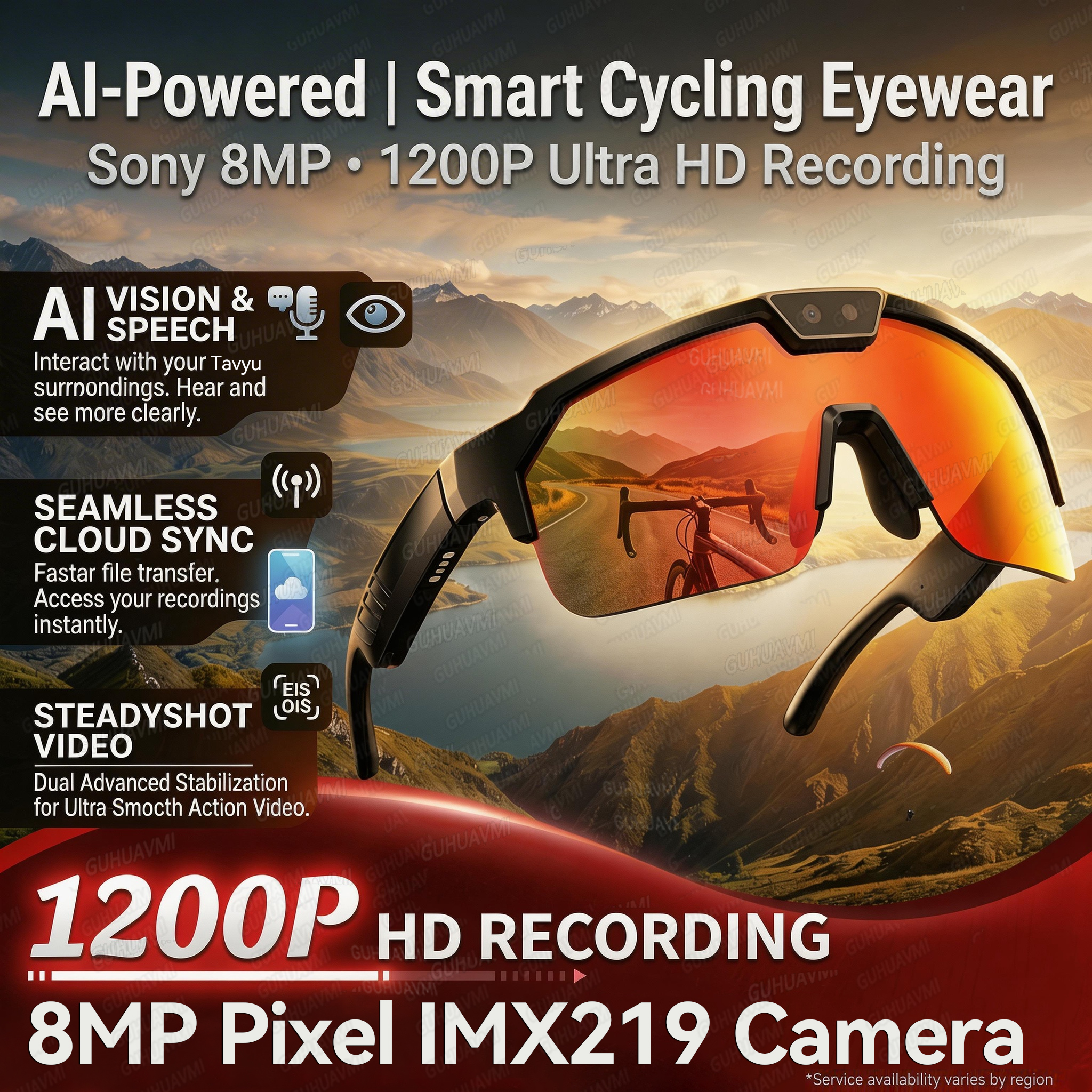 2026New AI Smart Glasses 1200P – Audio Music To Video Ai Free Bewertung und Preis