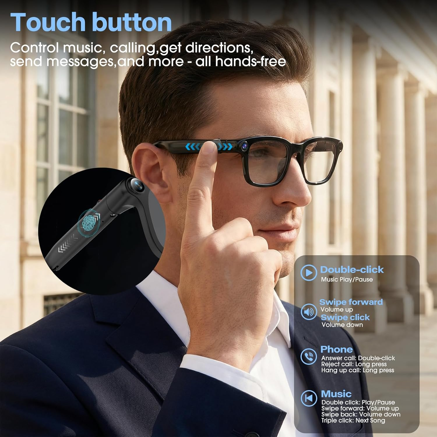 2026 New HD Smart Audio Glasse – Audio Music To Video Ai Free Bewertung und Preis