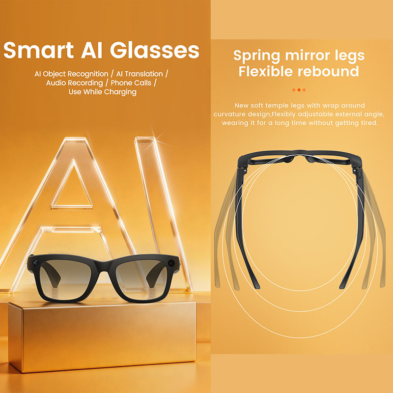 AI Smart Glasses 800W Camera A – Audio Music To Video Ai Free Bewertung und Preis