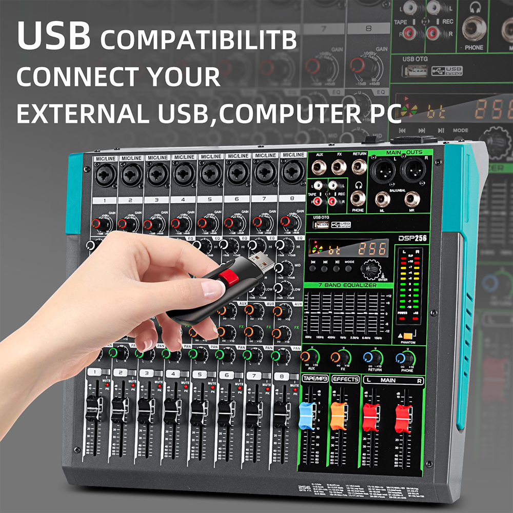 Professional Audio Mixer Depus – Audio Mixer 4 Channel Bewertung und Preis