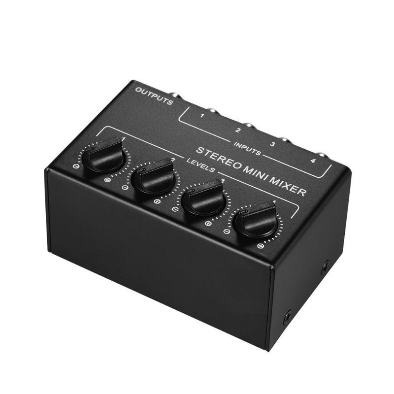  4-Channel Passive Mixer Small – Audio Mixer 4 Channel Bewertung und Preis