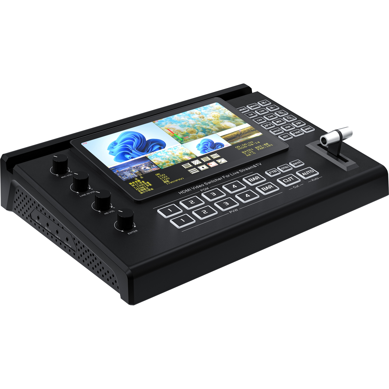 USB3.0 4 Channel HDMI Video Mi – Audio Mixer 4 Channel Bewertung und Preis