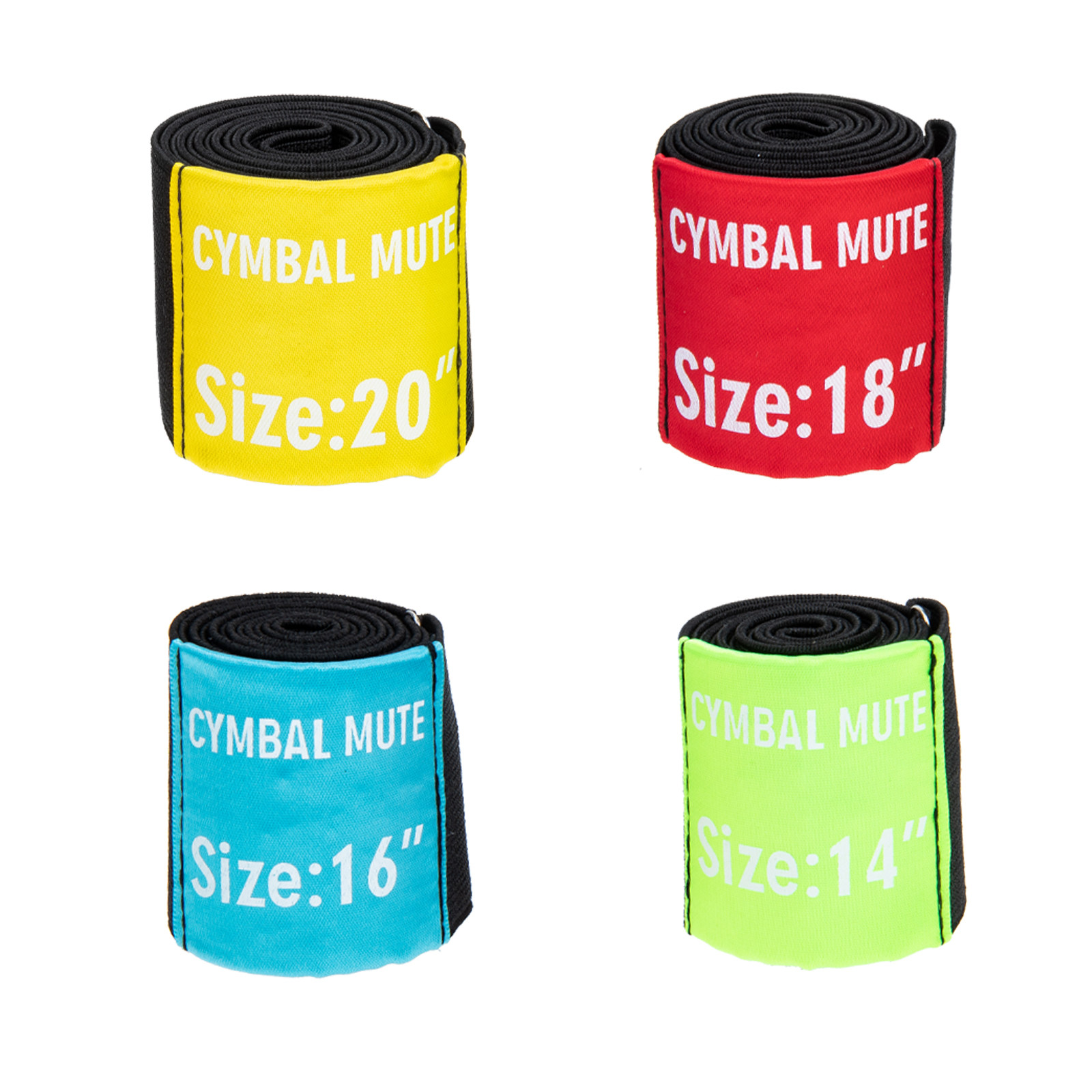 4Pcs Professional Cymbal Mute  – Drum Practice Pad Bewertung und Preis